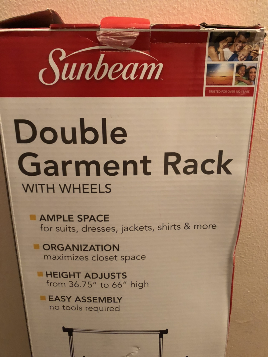 BRAND NEW!! Double Clothing Rack - photo 3