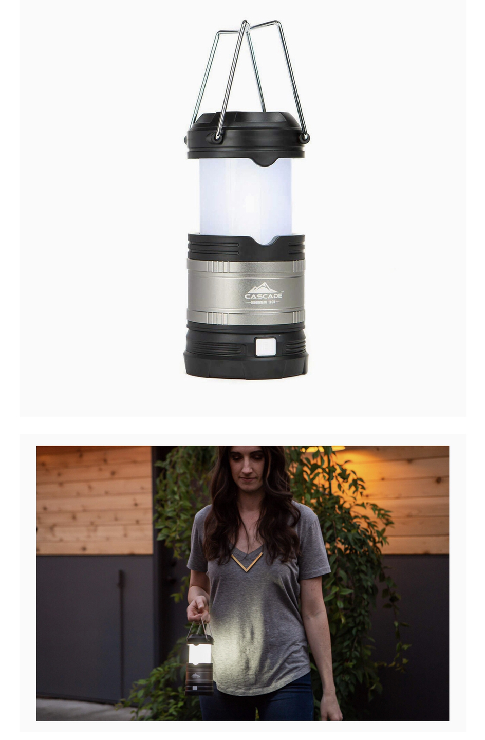 Cascade Mountain Tech Collapsible LED Lantern New - photo 4