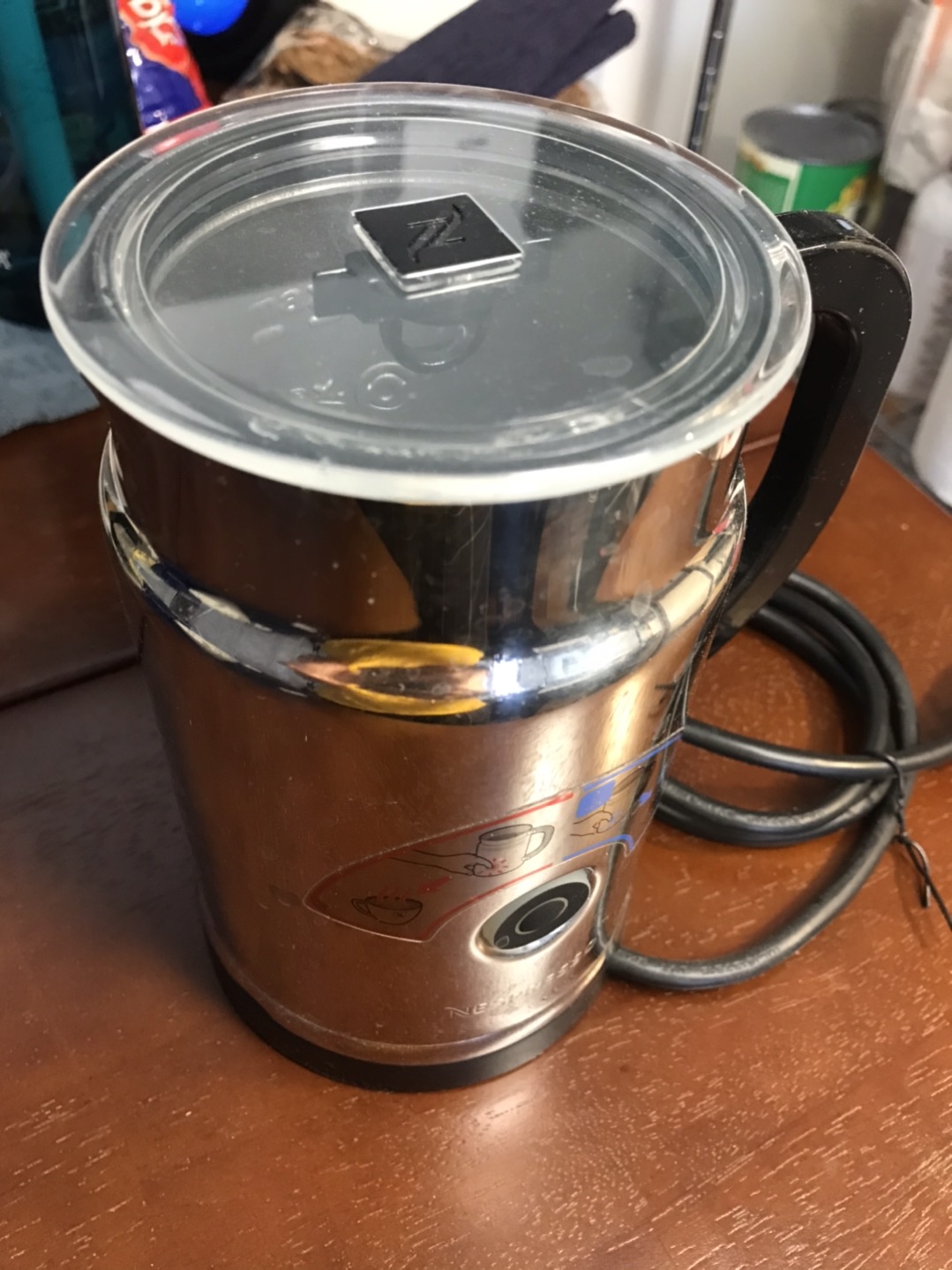 Nespresso milk frother