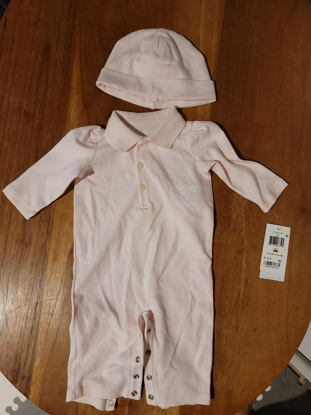 Ralph Lauren brand new cloth and hat with tag(3M)