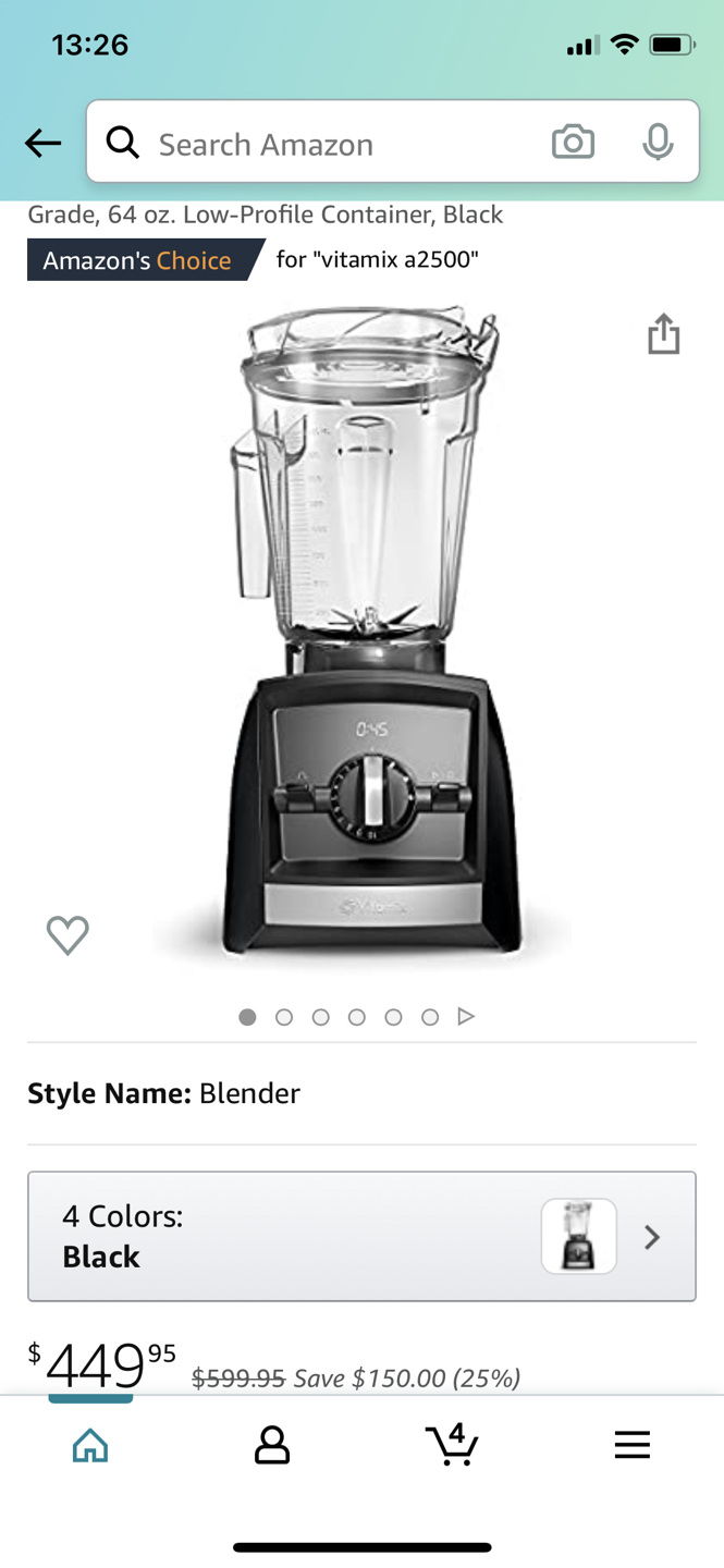 New Vitamix A2500 Blender - photo 3