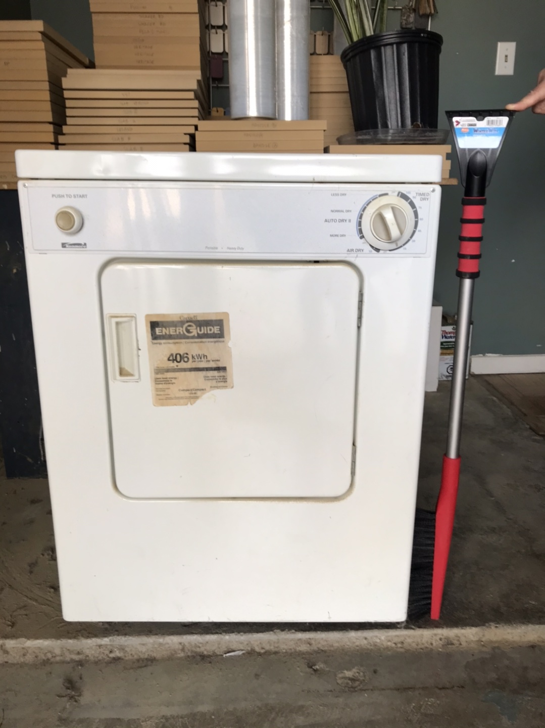 KENMORE Apartment Sized Dryer 