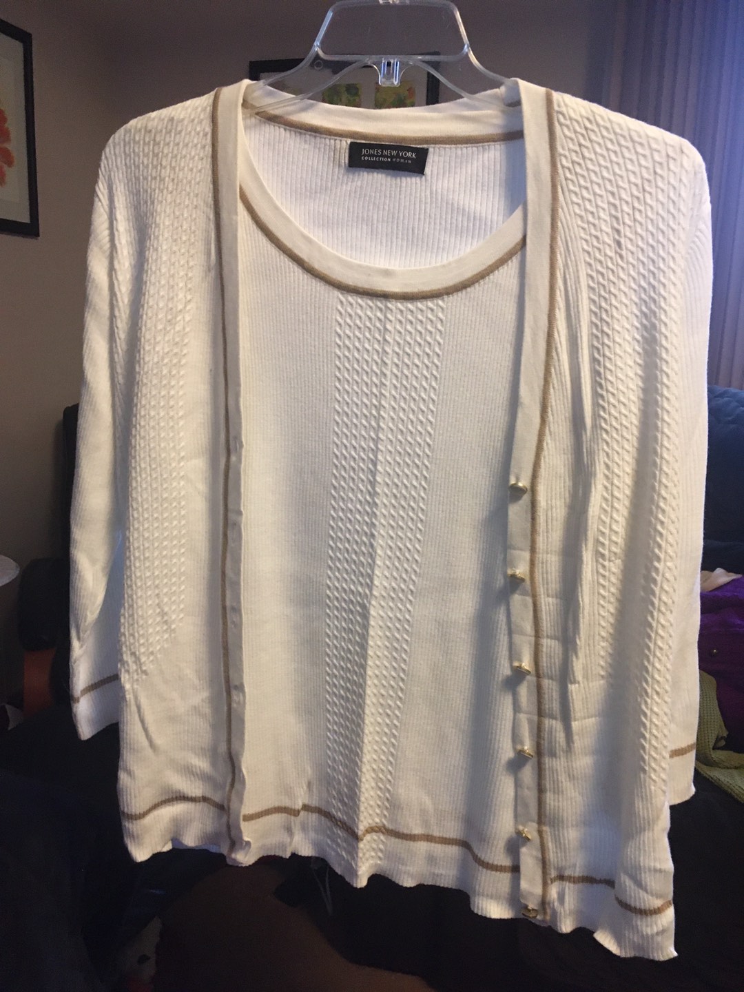 Ladies sweater set