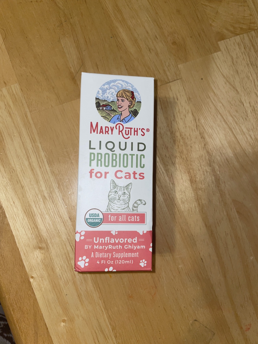 Mary Ruth’s Liquid Probiotic for Cats 4 oz
