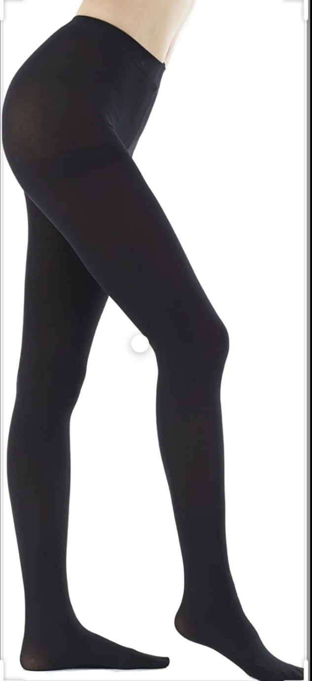 Assorted, seven pair black tights thumbnail