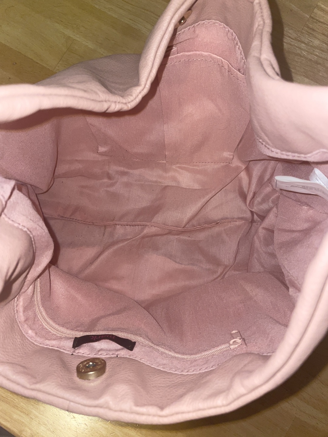 New, unused pink purse with studs - photo 3