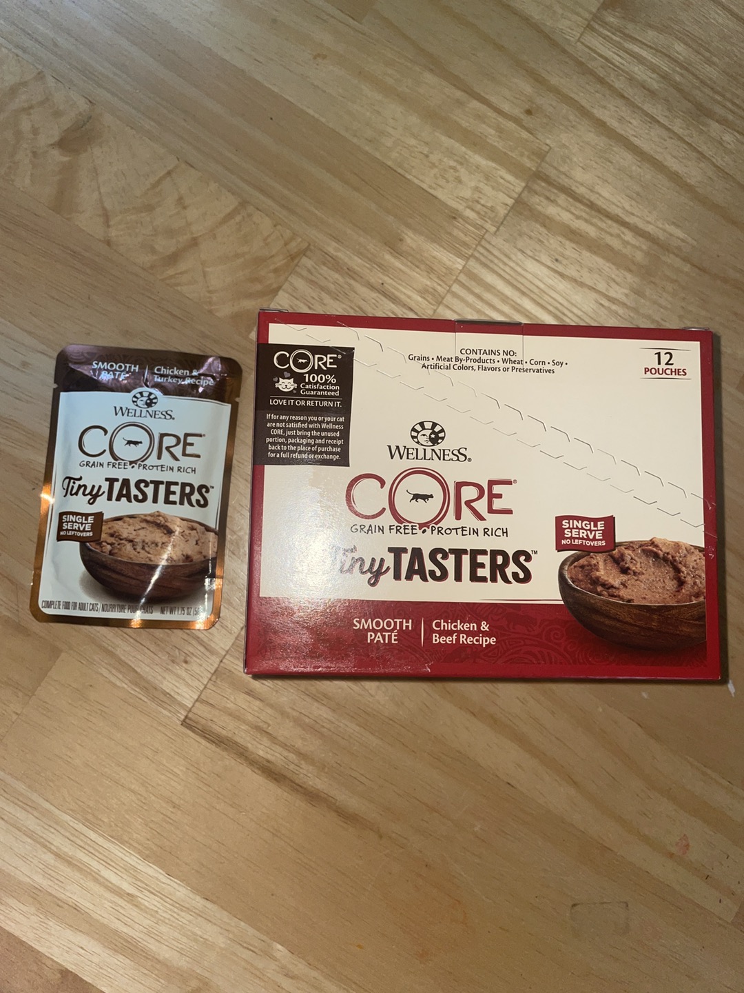 Wellness CORE Chicken & Turkey Paté Grain-free Cat Food thumbnail