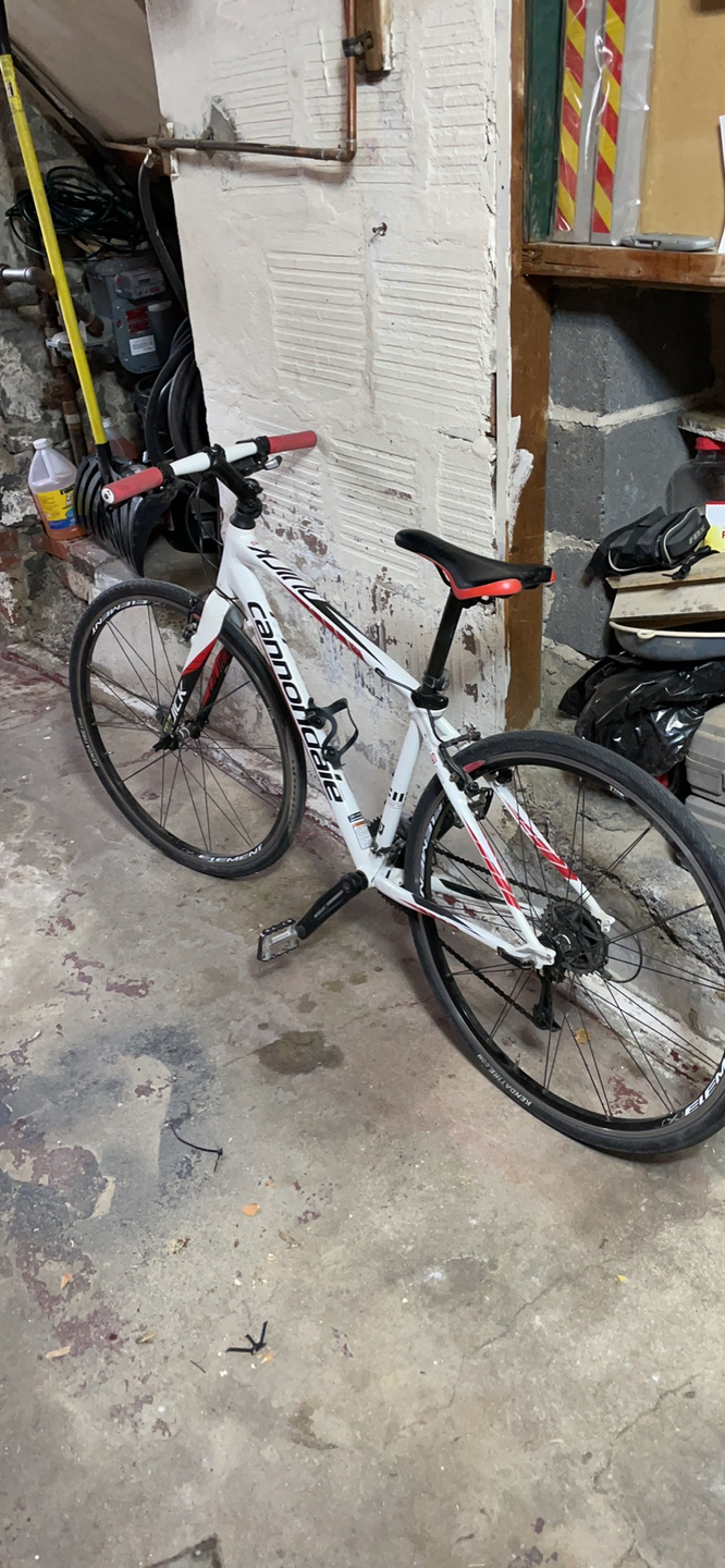 Cannondale quick with carbon forks