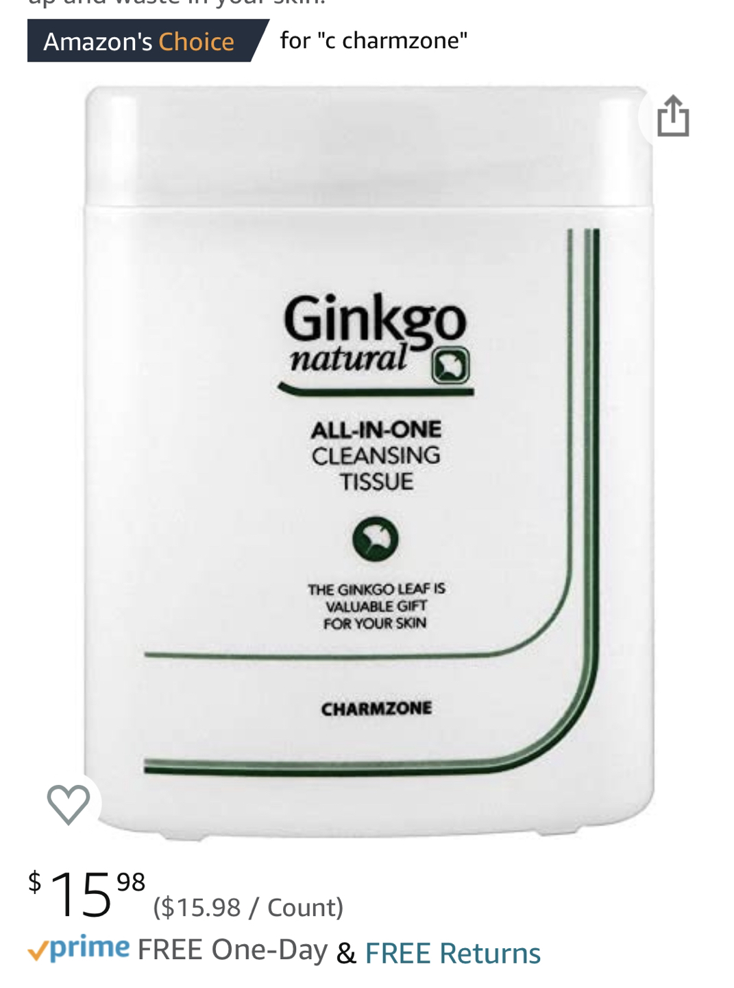 Cleansing tissue(new) - photo 2