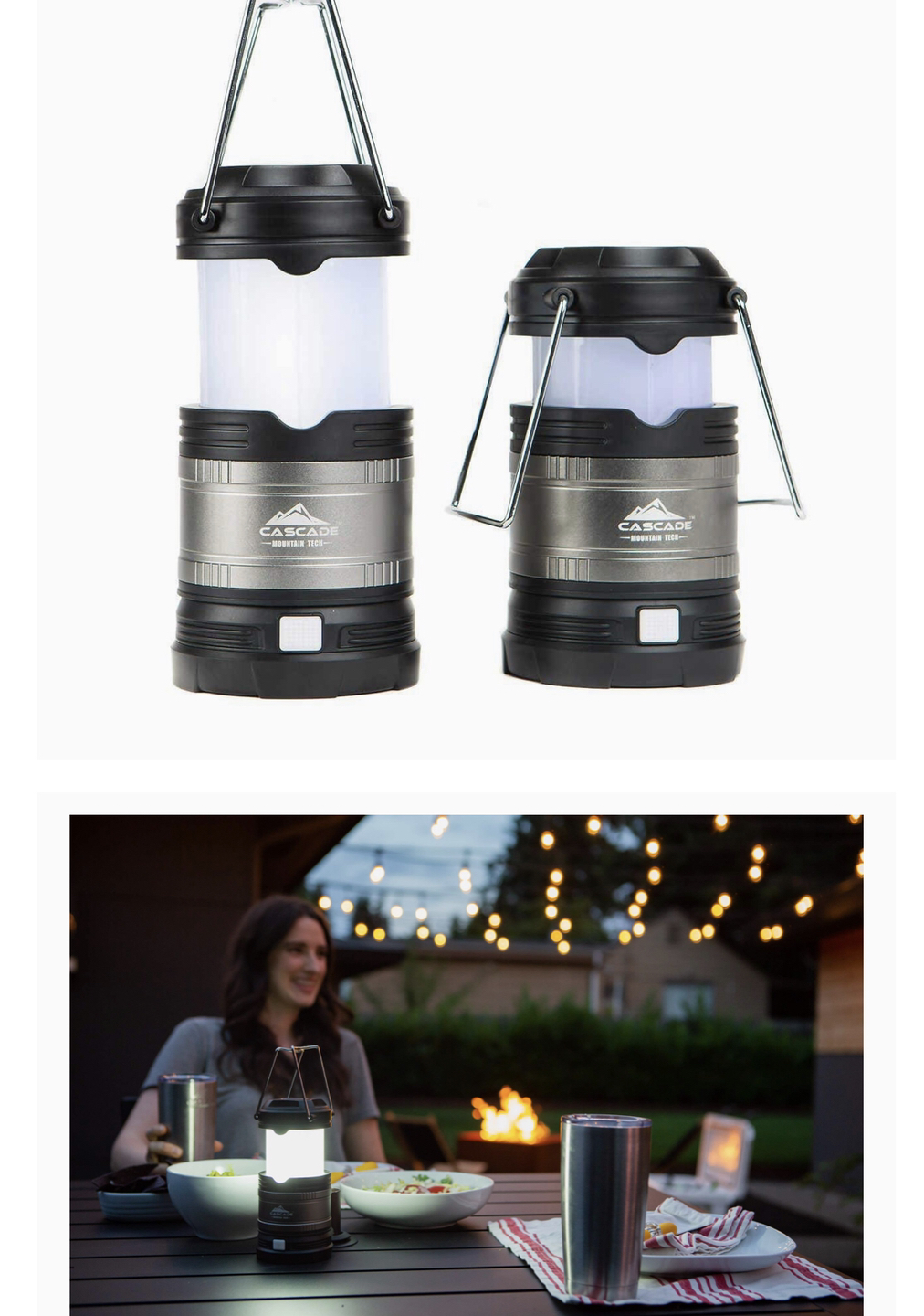Cascade Mountain Tech Collapsible LED Lantern New - photo 3