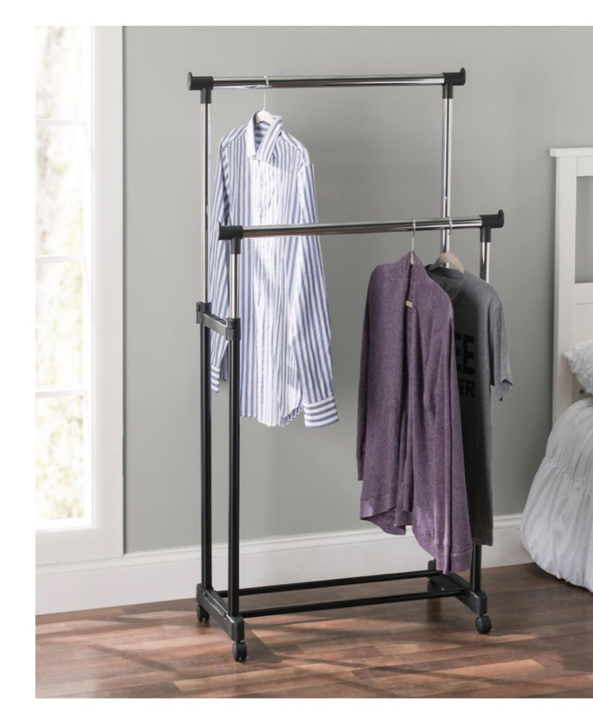 BRAND NEW!! Double Clothing Rack - photo 4