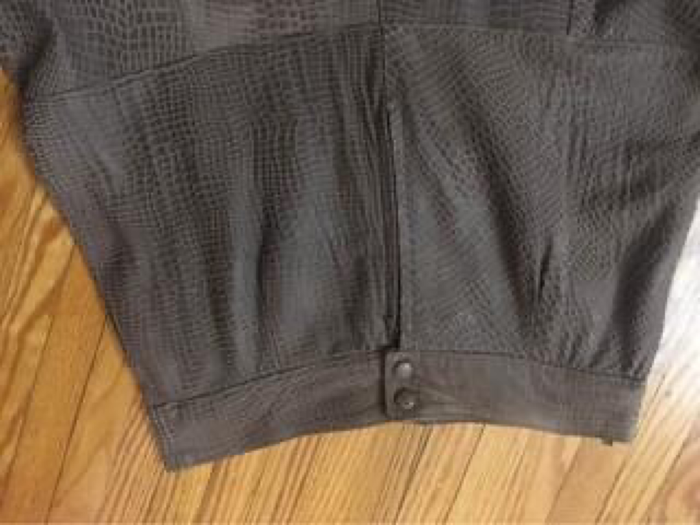 Ladies leather skirt - photo 3
