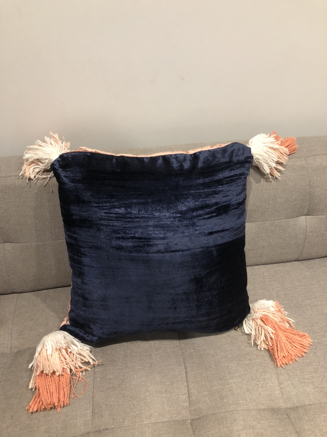 Anthropologie Reversible Throw Pillow  - photo 2