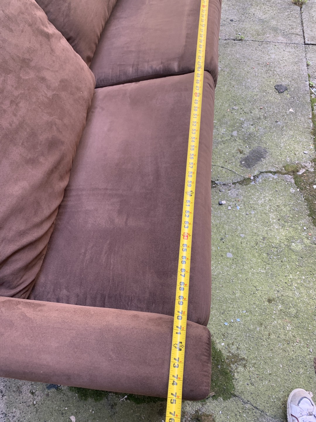 Couch and bed frame  - photo 2