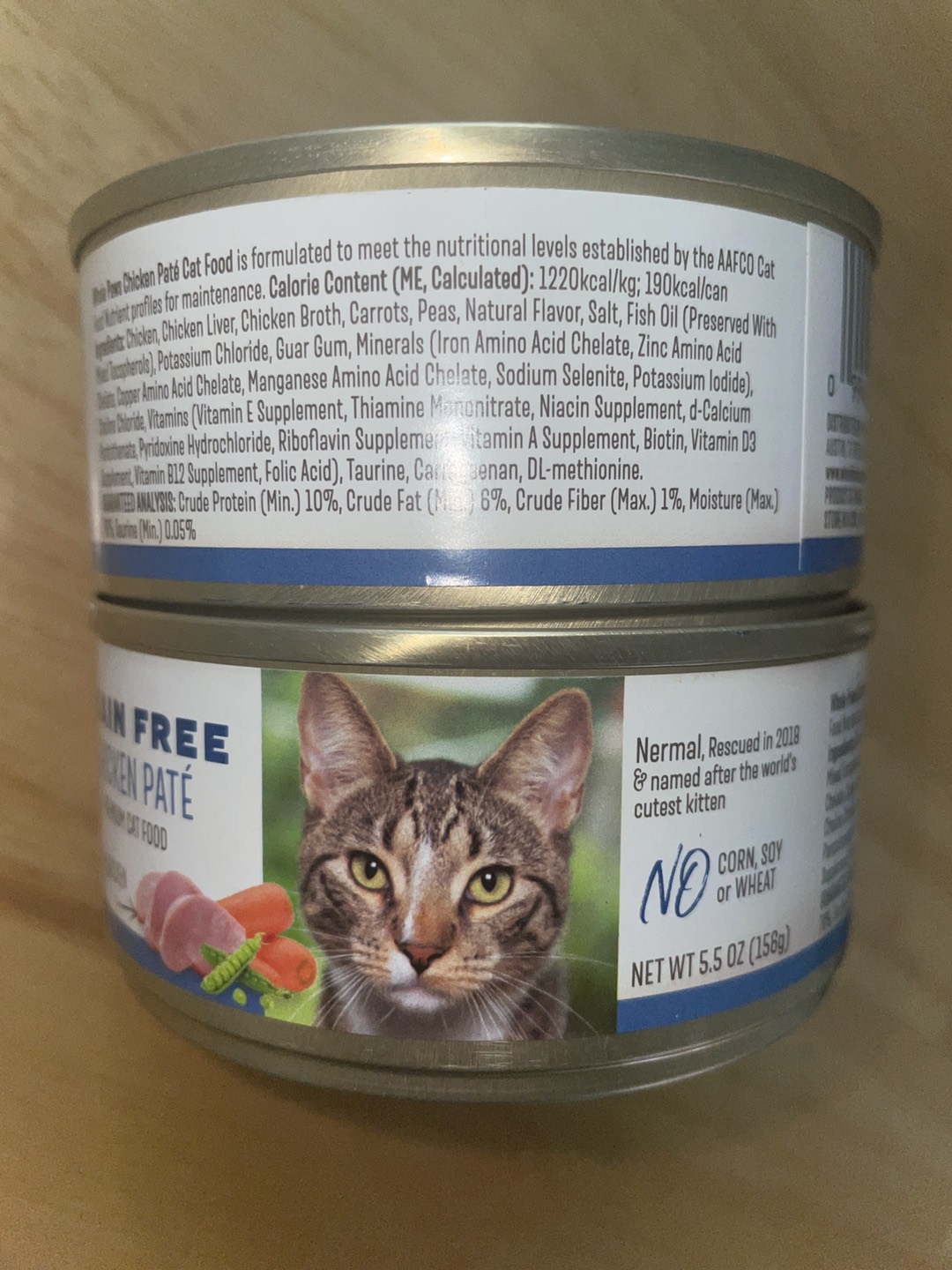 Whole Paws Grain Free Chicken Paté 5.5 oz - photo 3