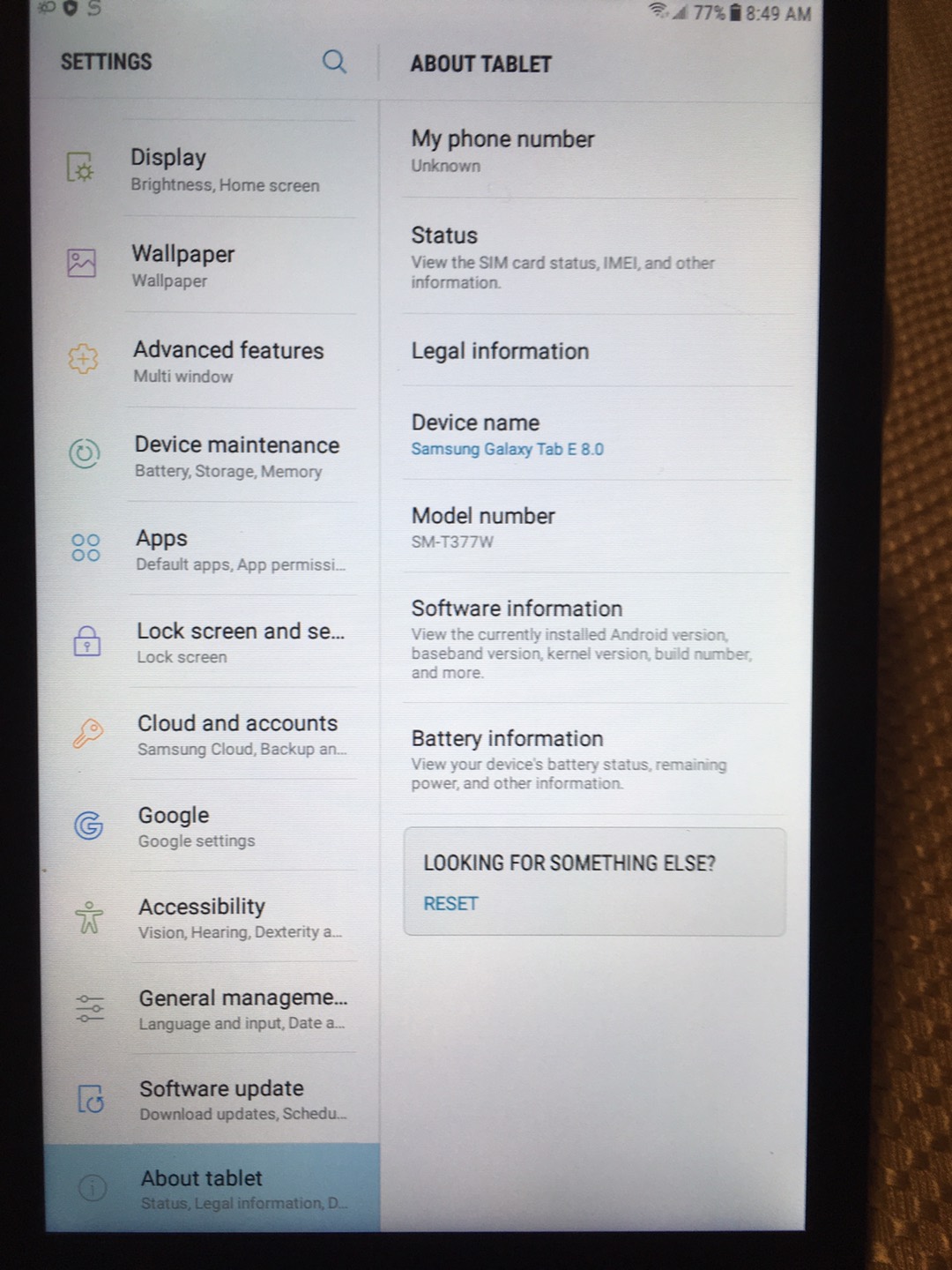 Samsung A8 tablet - photo 2