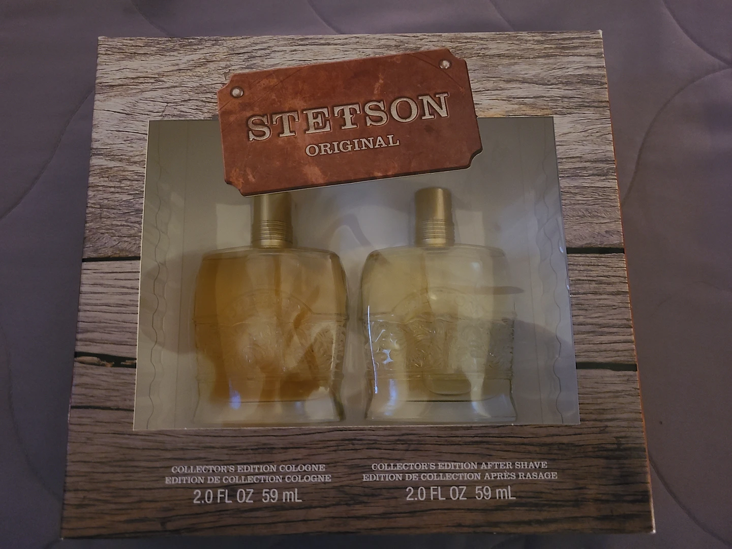 brand new in box Stetson cologne and after shave thumbnail