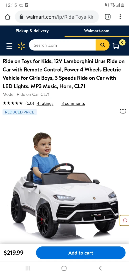 Brand new Lamborghini Urus Ride on car - photo 3