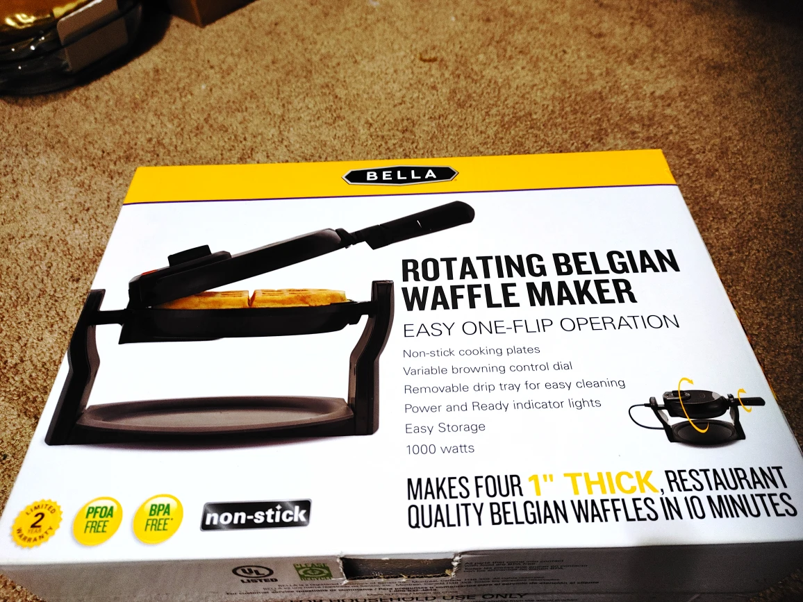 Bella rotating waffle maker