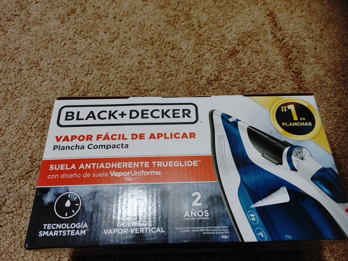 Black and Decker iron - photo 4