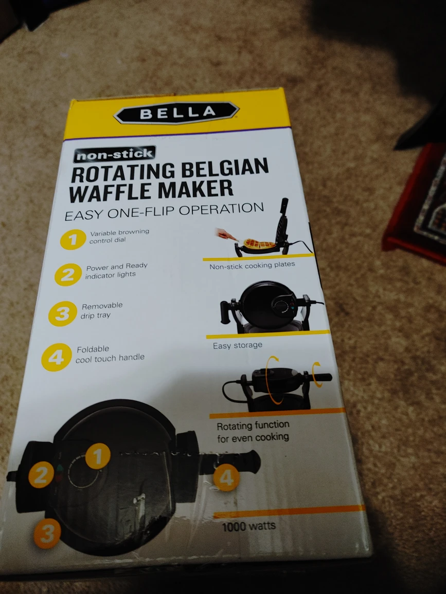 Bella rotating waffle maker - photo 5