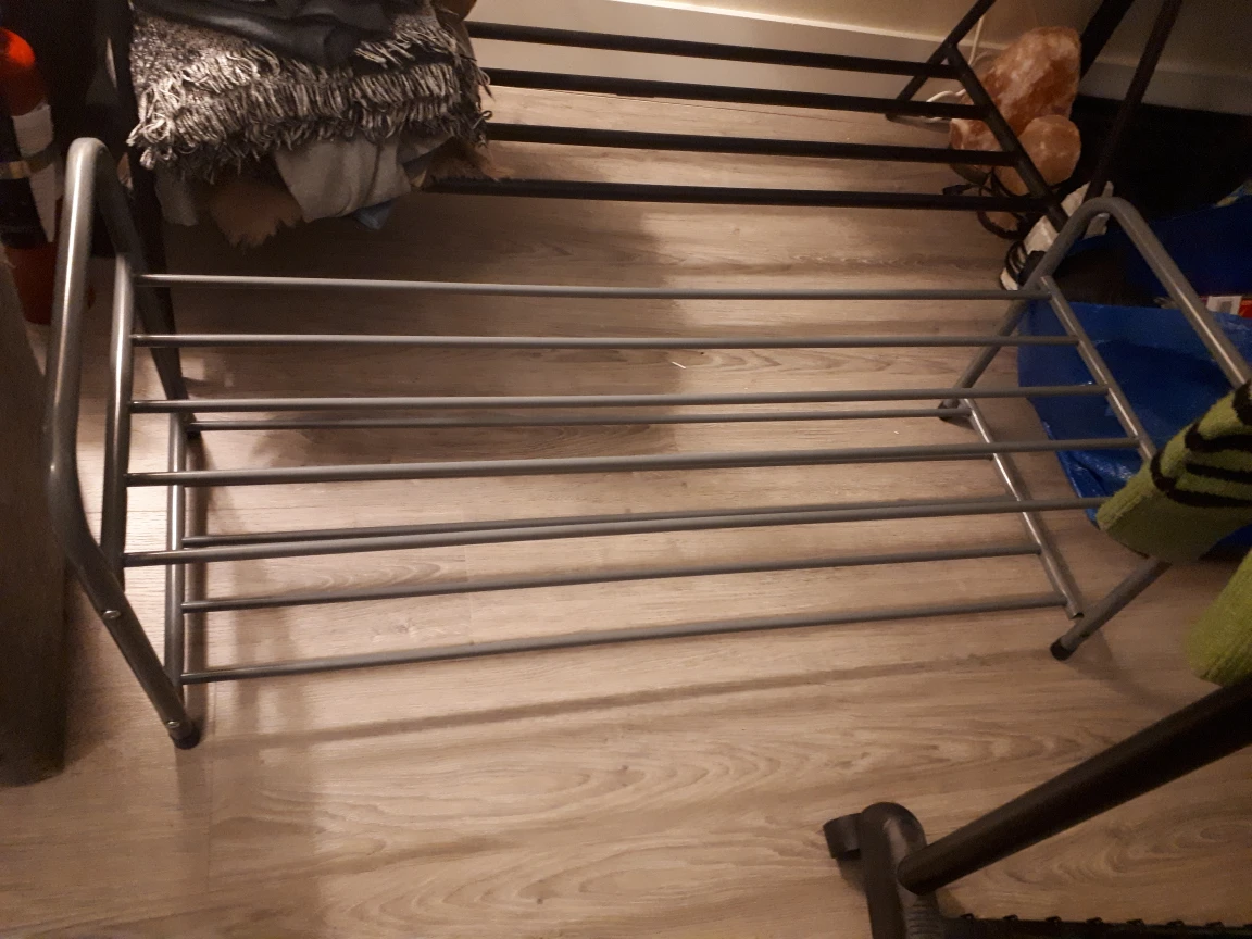 2 layer shoe rack