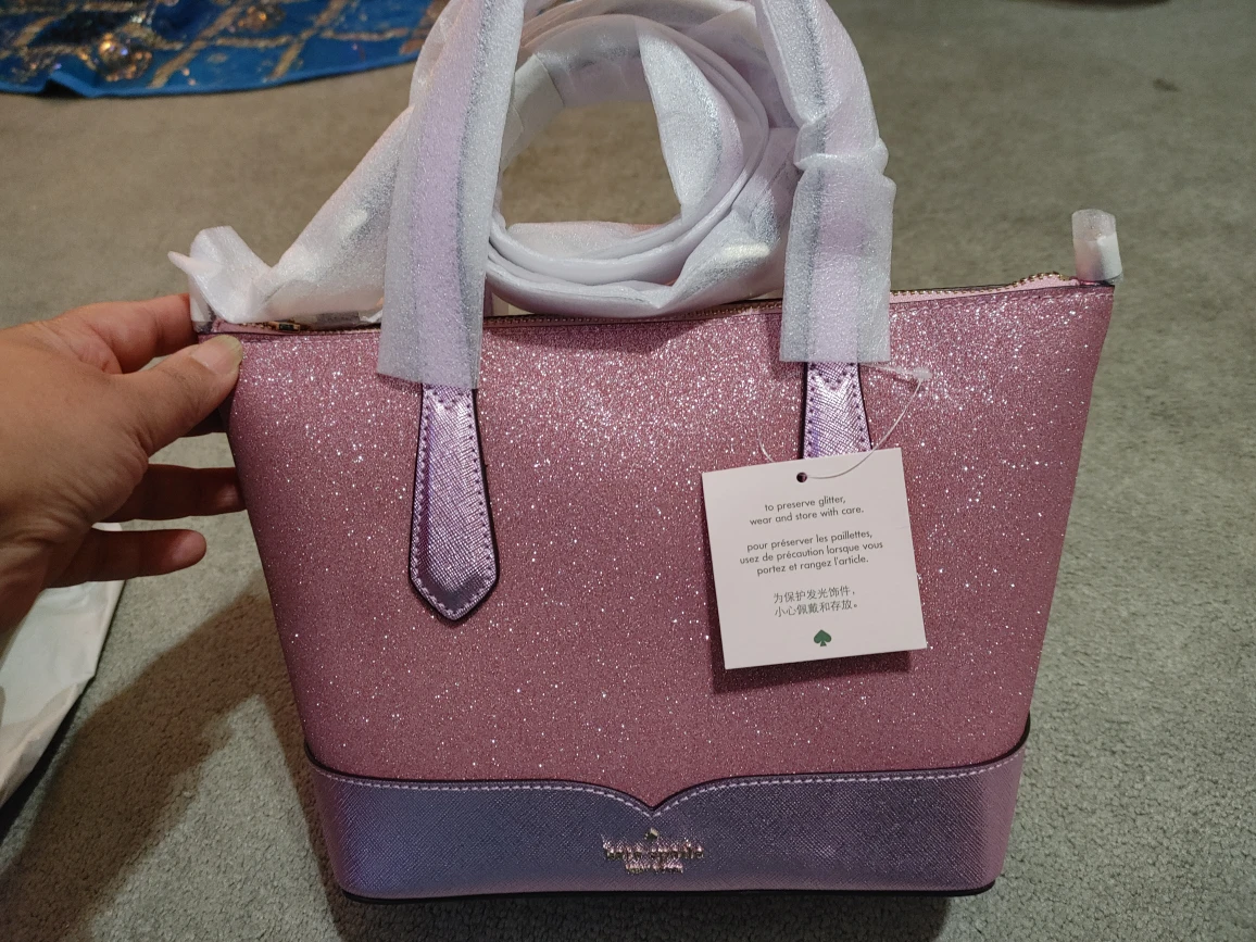 KateSpade lola glitter satchel - photo 3