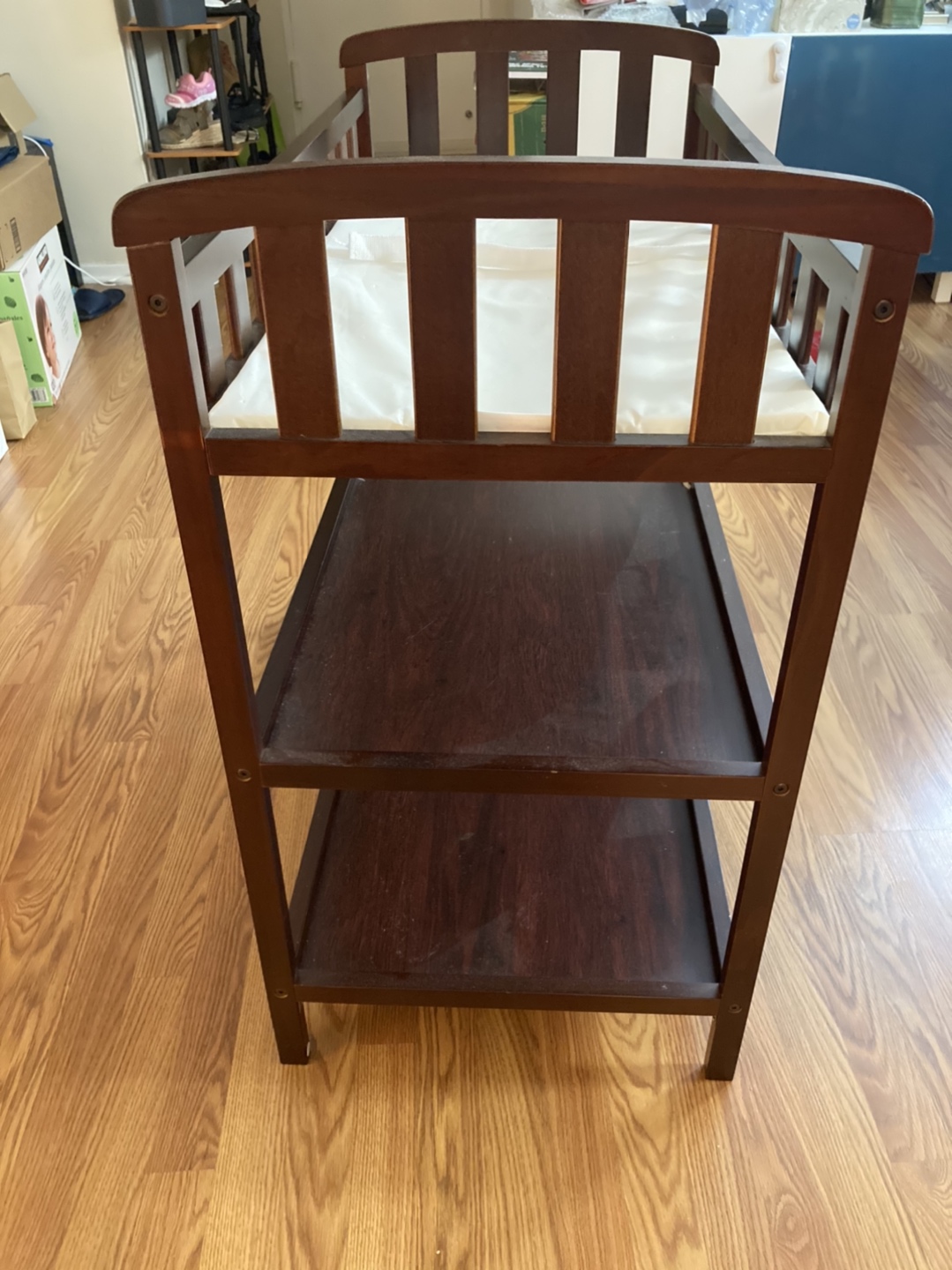 Diaper changing table