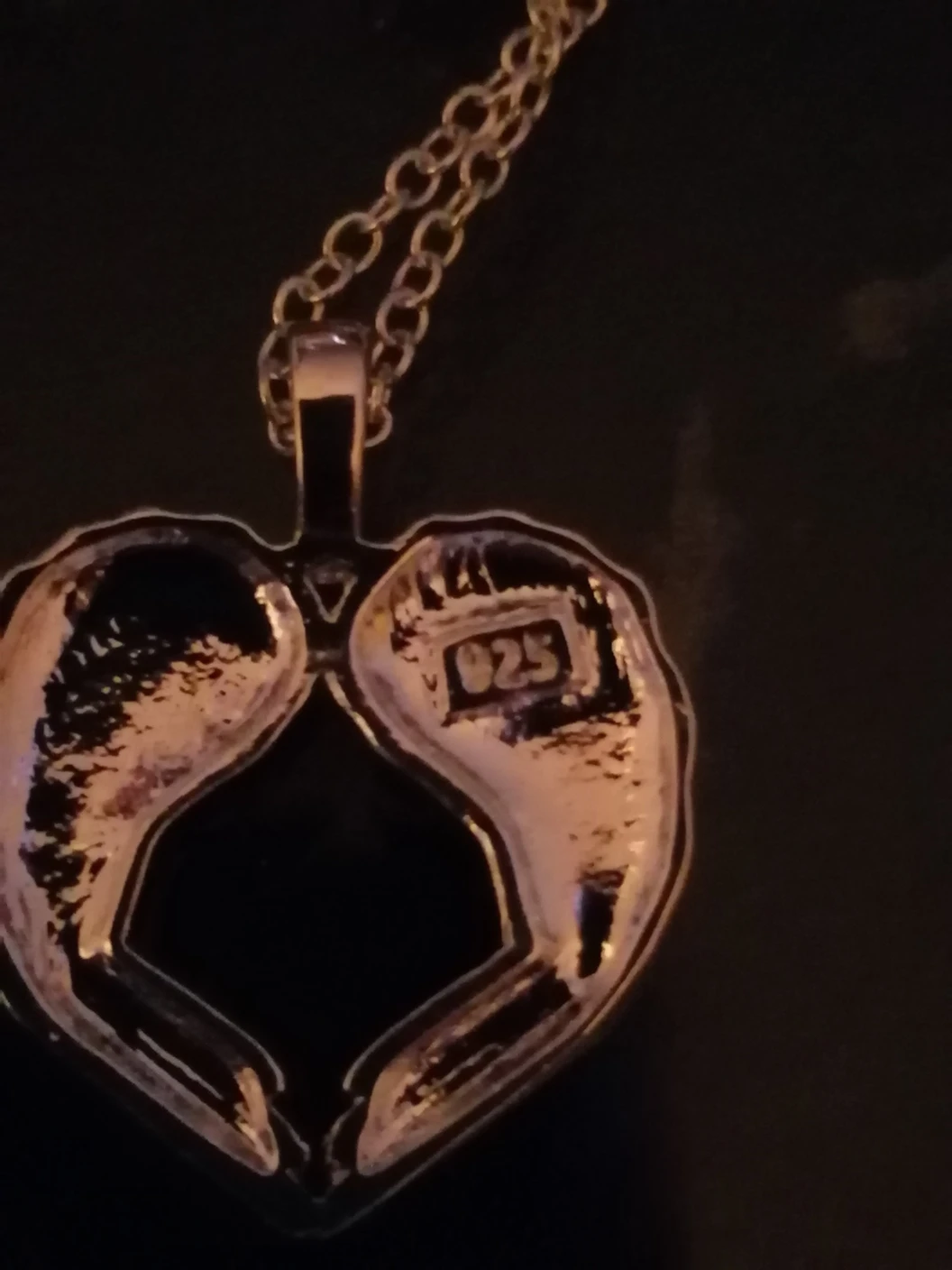 Sterling Silver 925 Heart necklace - photo 2