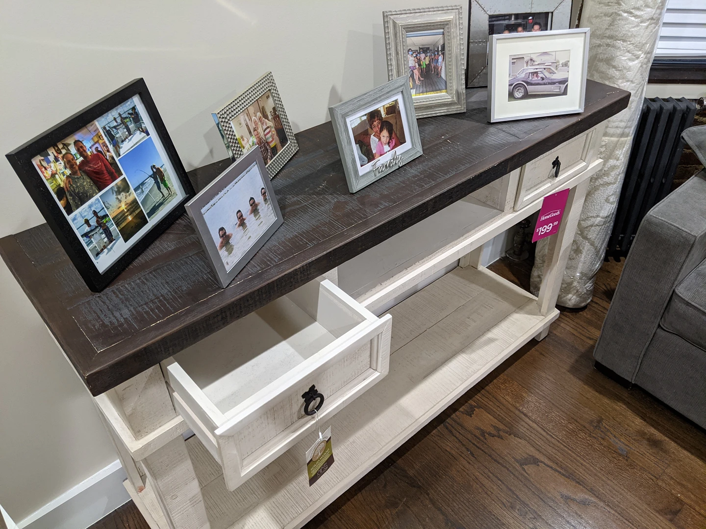 Brand new console table