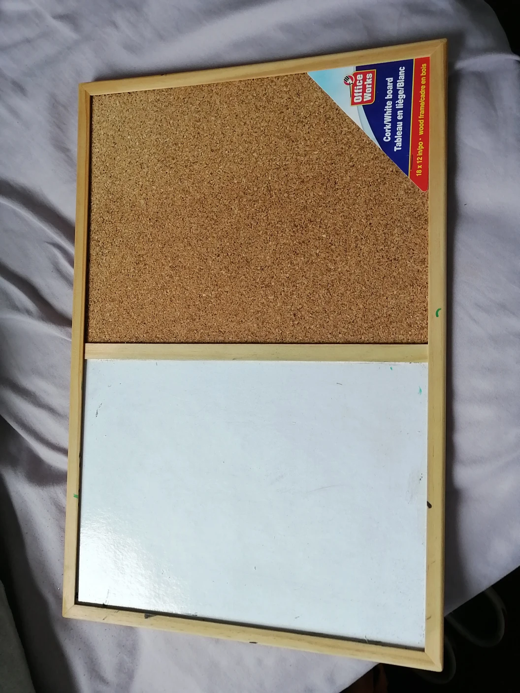 whiteboard/ corkboard