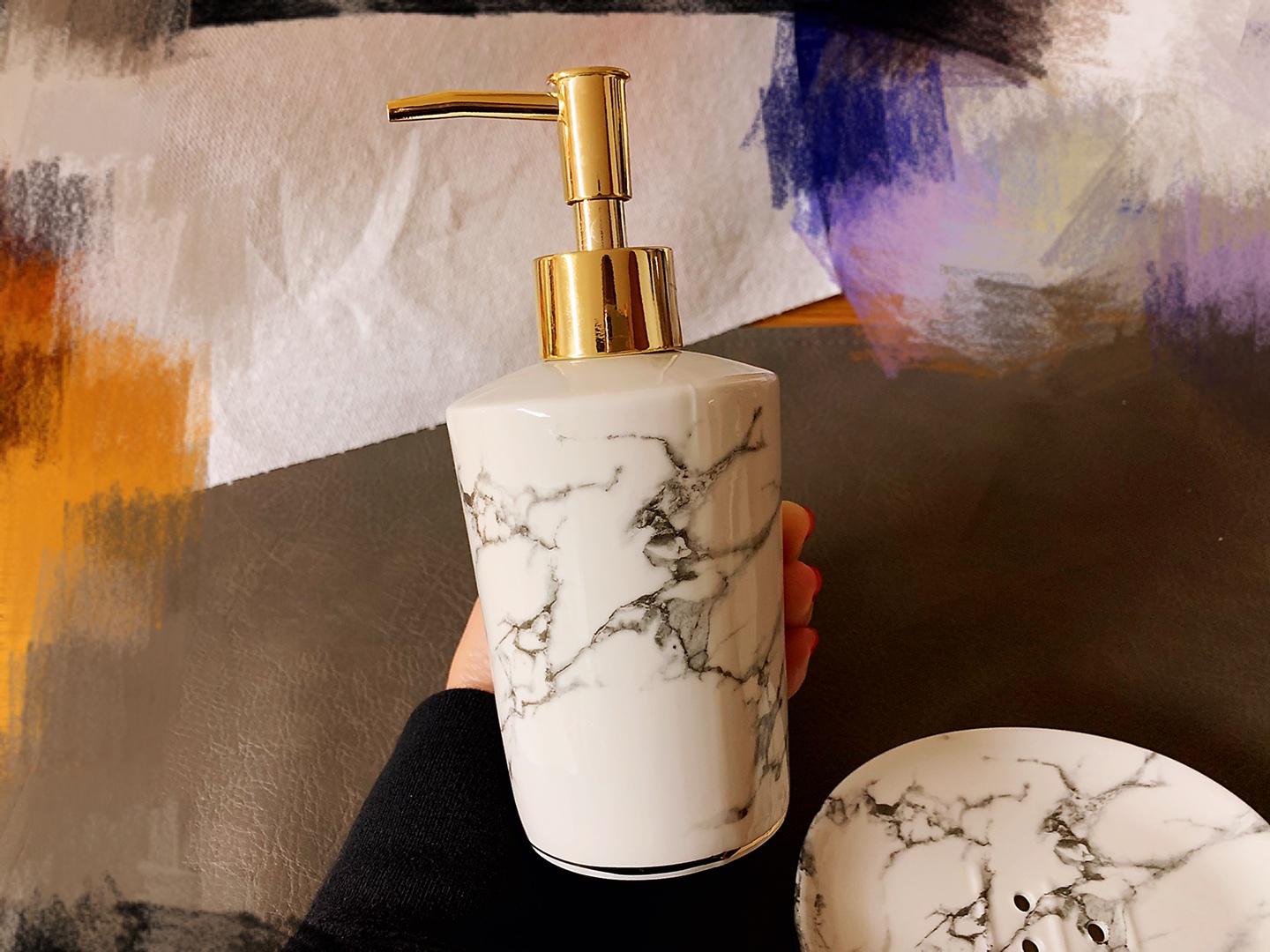 Brand new soap dispenser & soap dish - photo 2