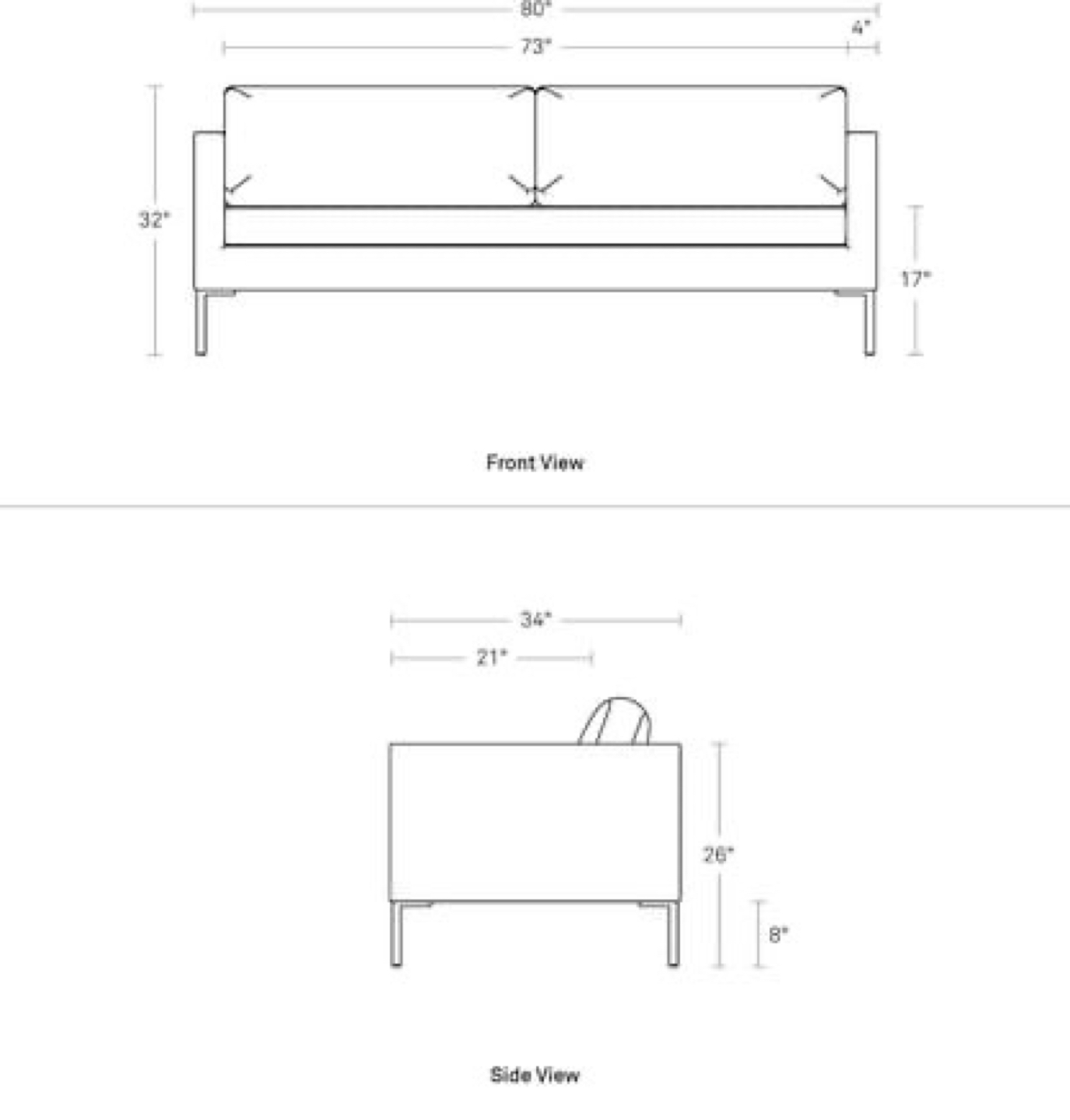 Blu Dot Sofa - photo 4