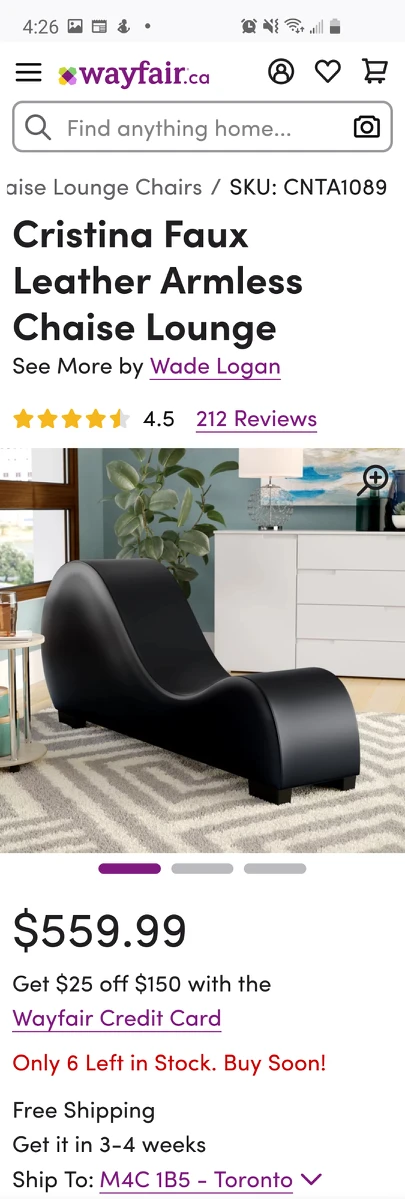 Christina chaise lounge - photo 3