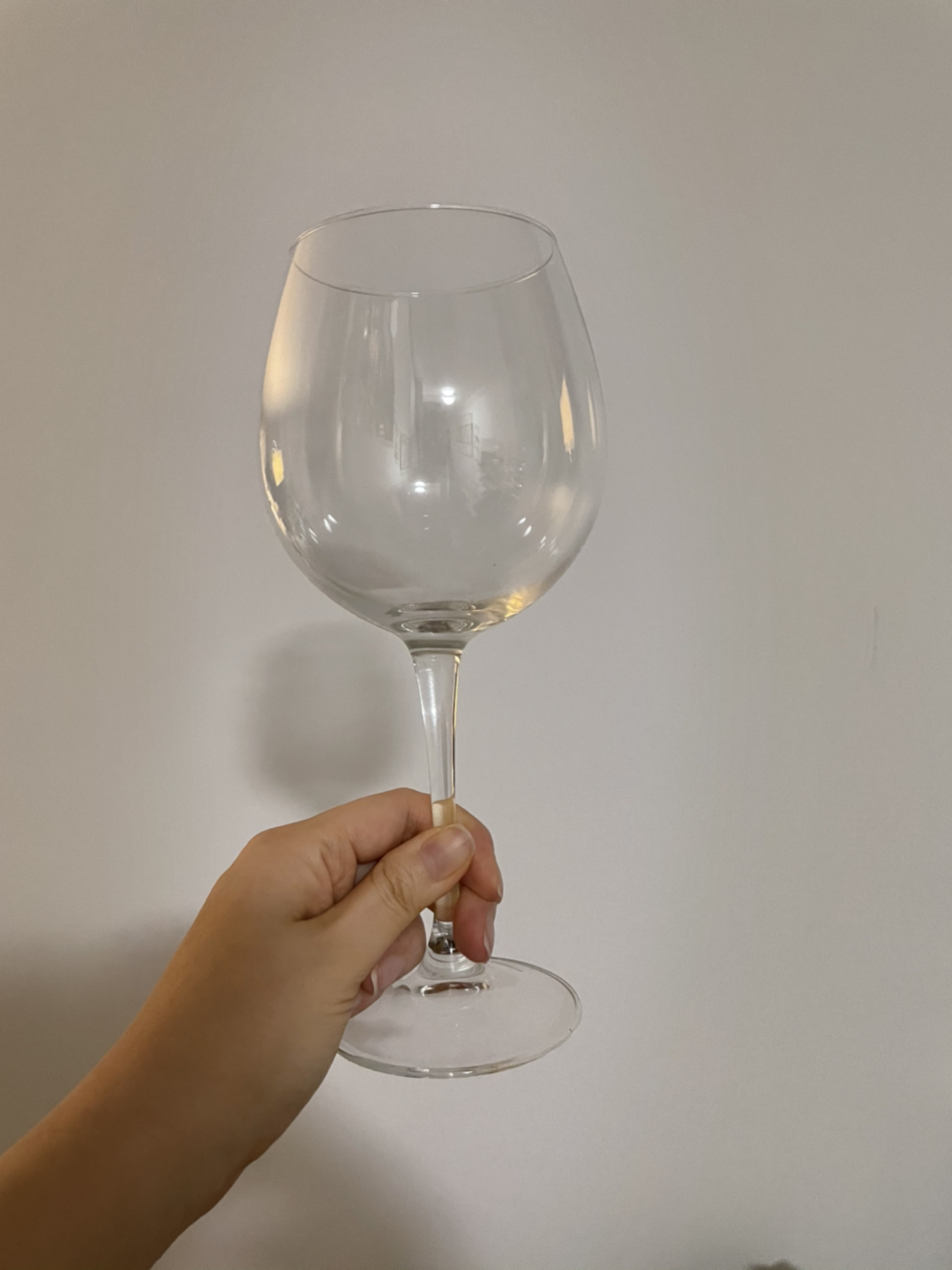 Three Ikea wine glass