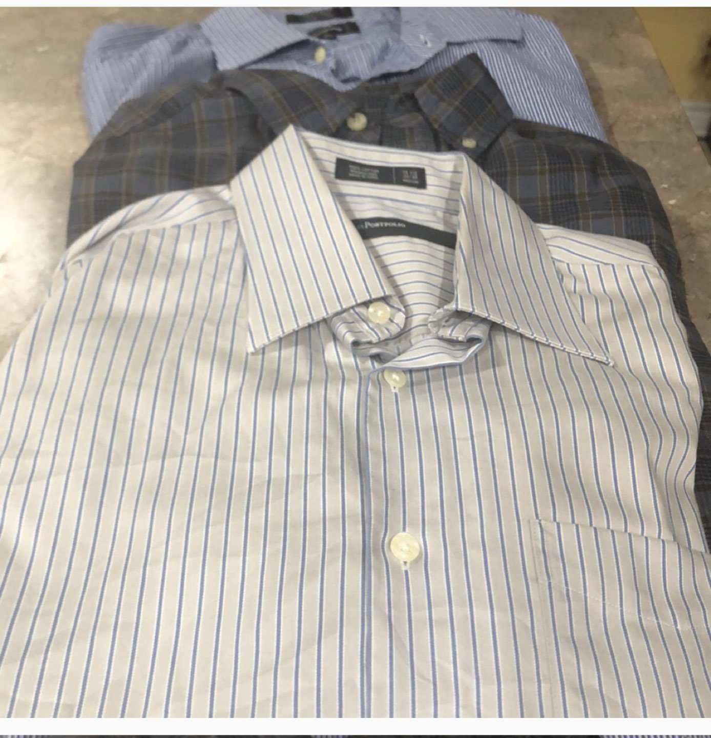 3 shirts medium,large , xlarge.