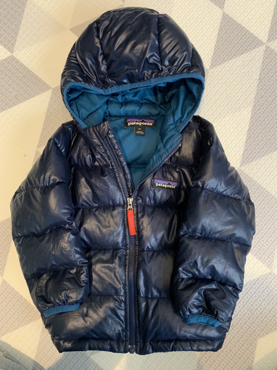 Patagonia baby down jacket, size 2T