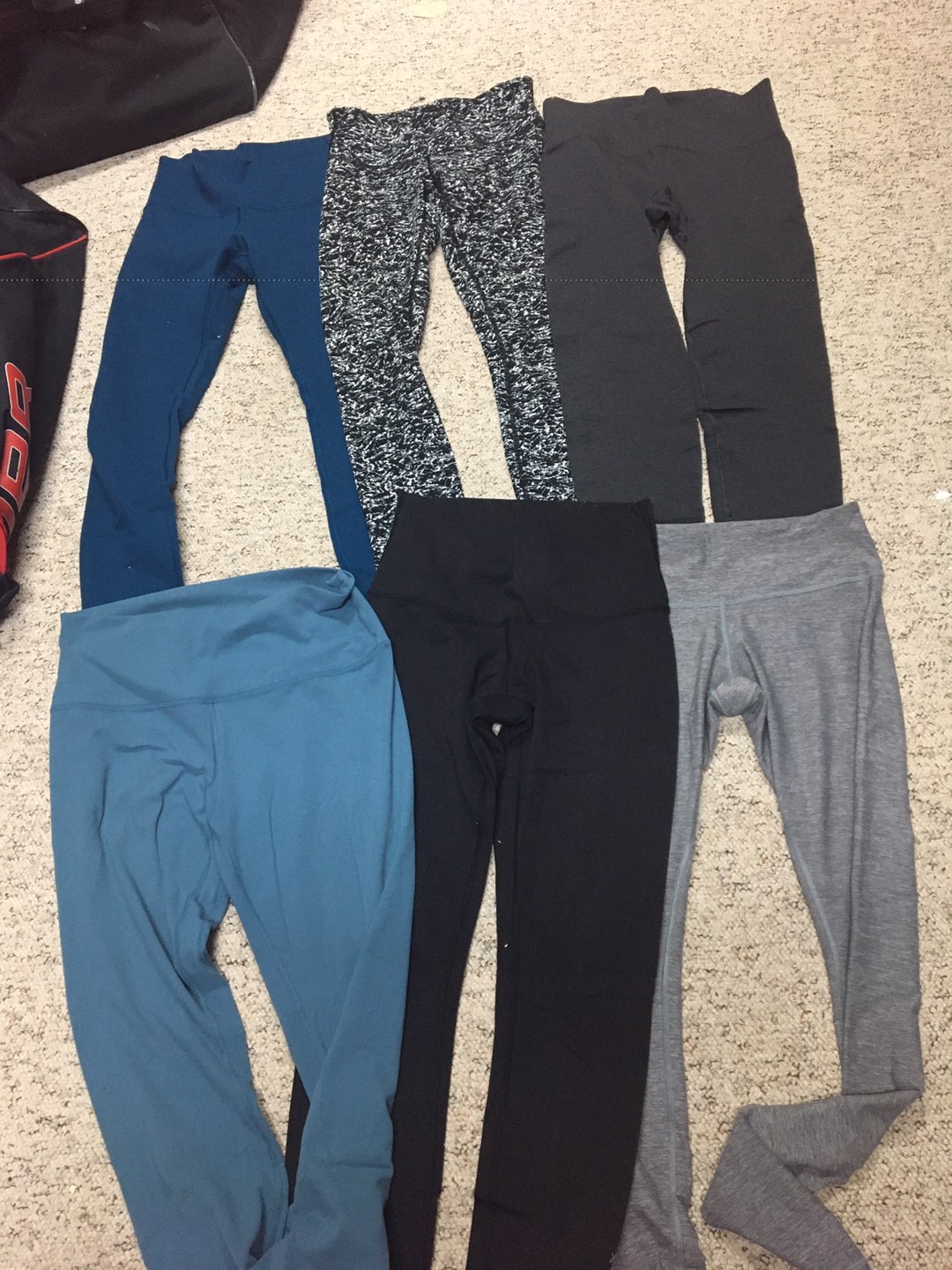 6 lulu lemon pants