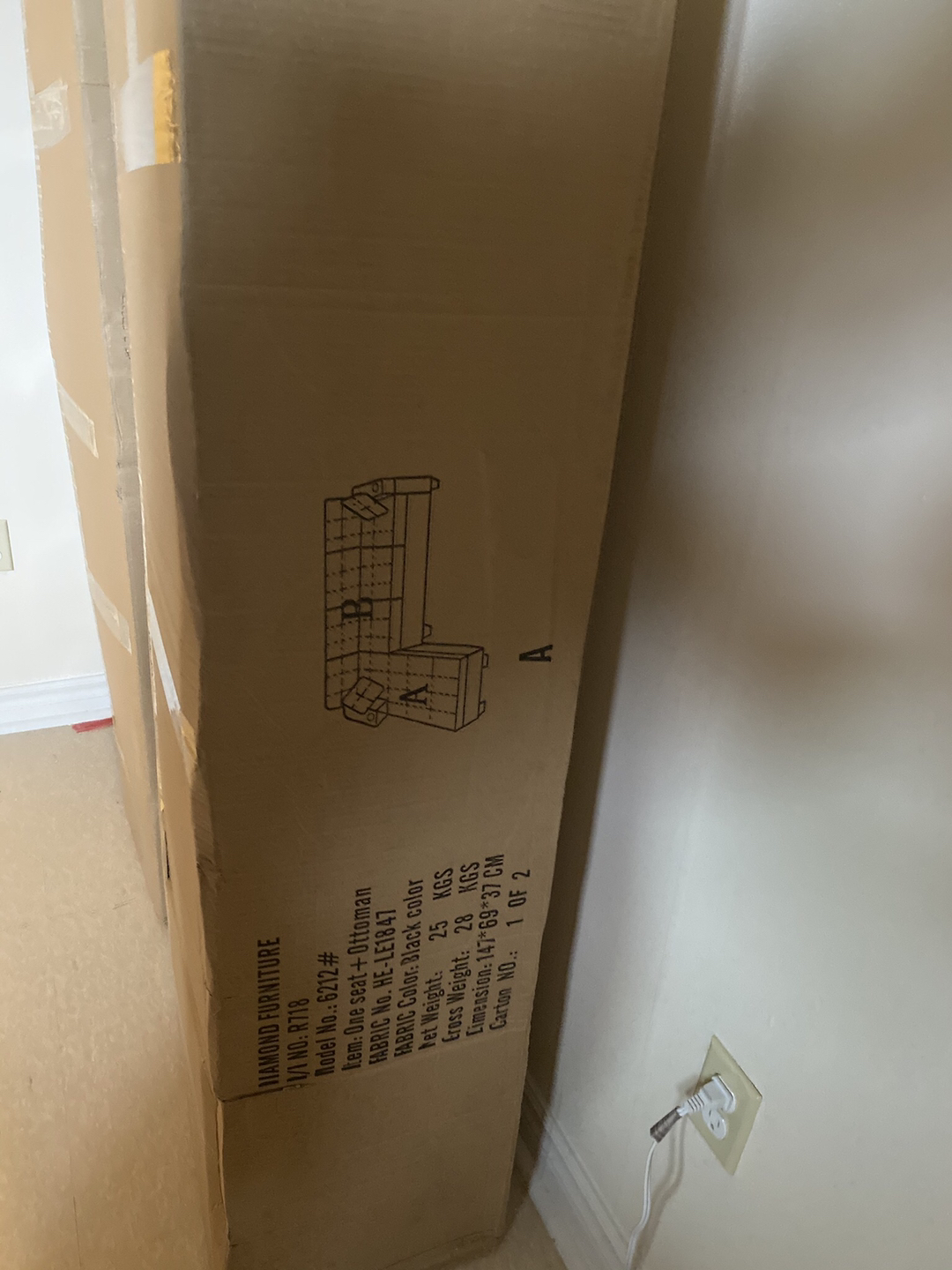 BRAND NEW IN BOX BLACK SECTIONAL FOR SALE!!! - photo 3