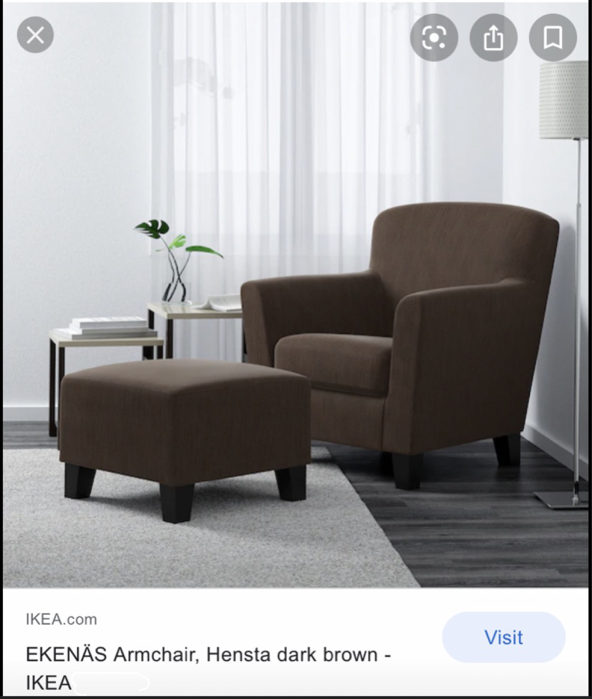 Ikea ekenas chair  thumbnail
