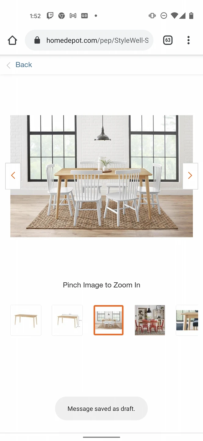 dining room table - photo 2