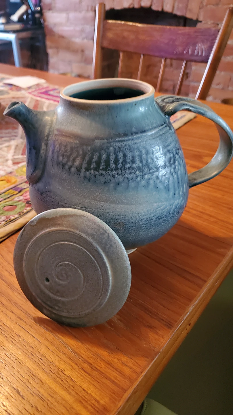 hand painted pitcher /vase - photo 2