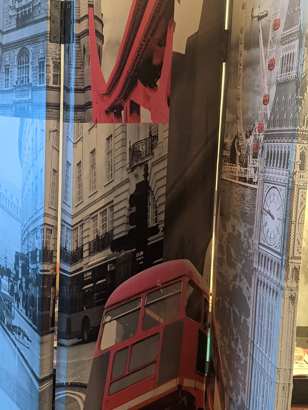 3 panel room divider London
