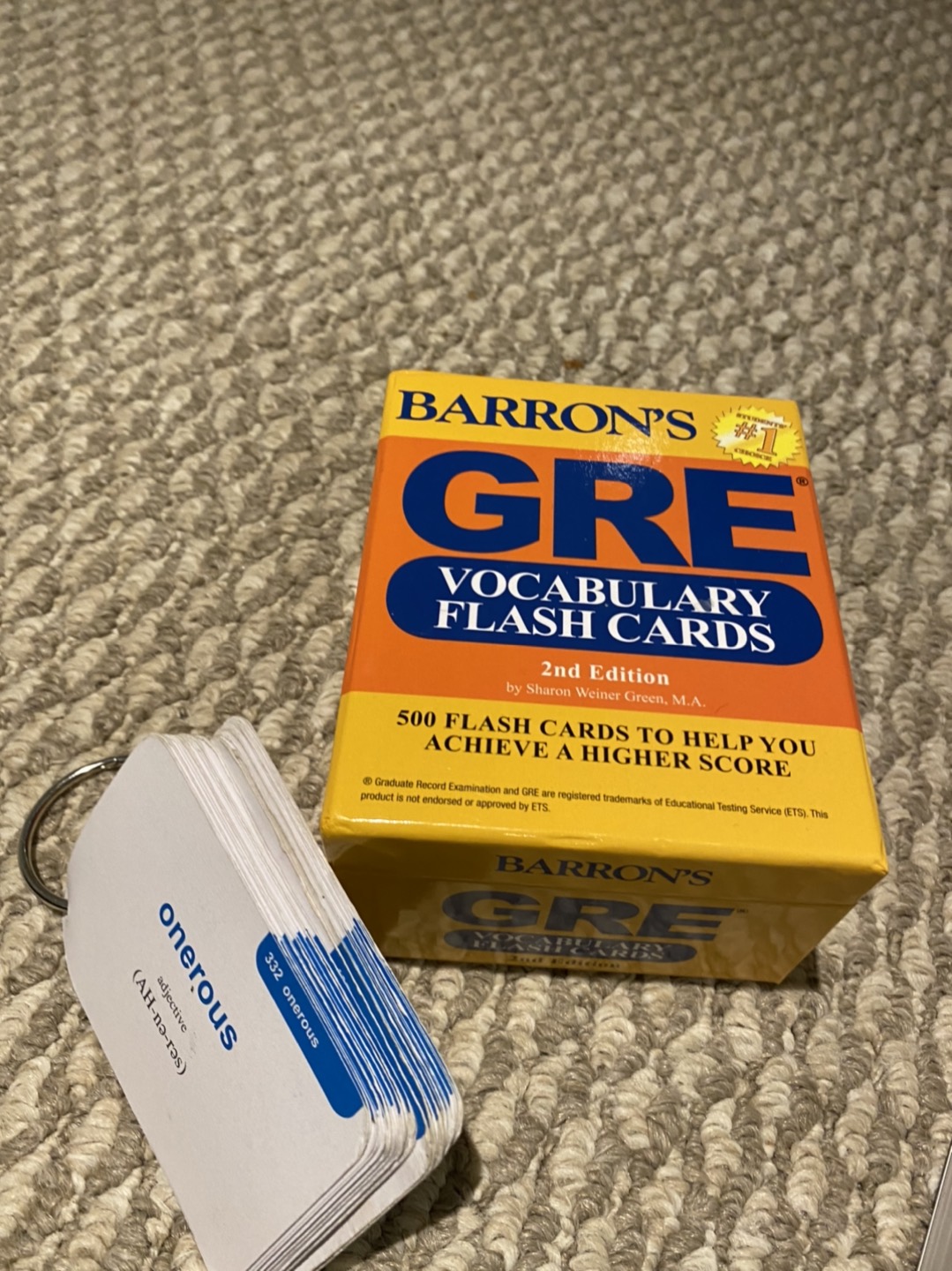 GRE PRACTICE KIT WITH FLASH CARDS - photo 4