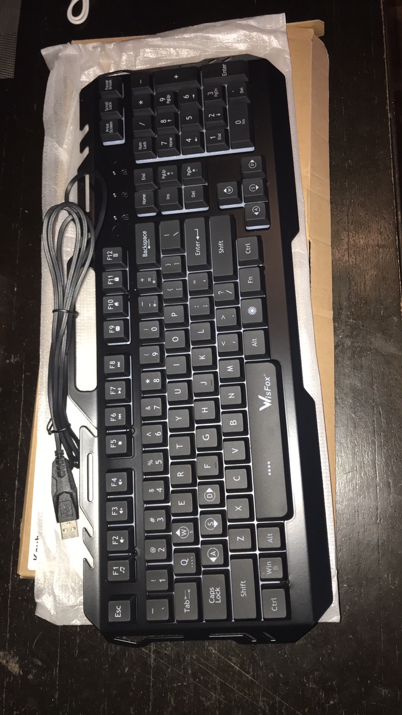 Gaming keyboard for PS4 image indicator(5)