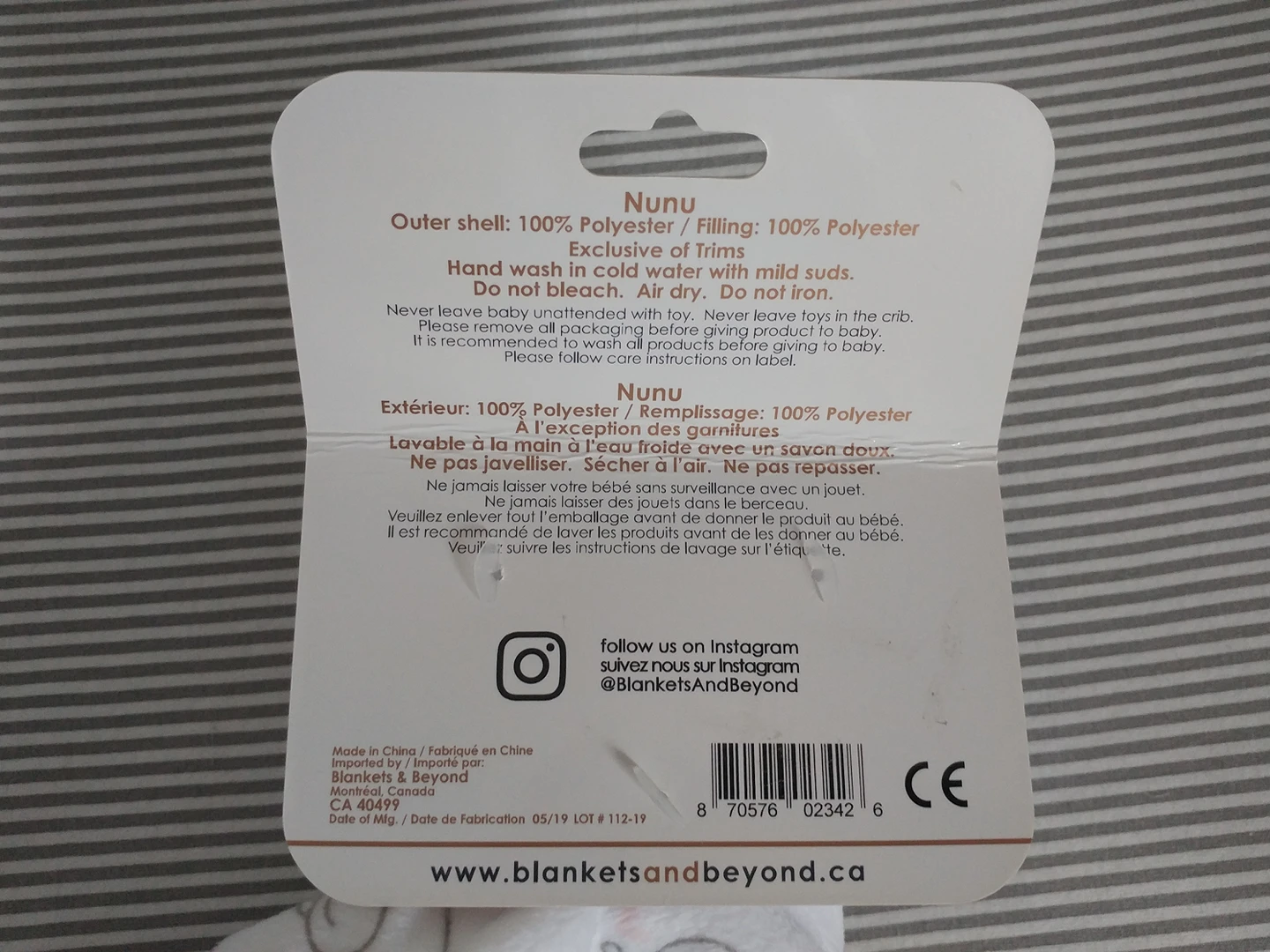 Brand New Baby Lovey Blanket - photo 3