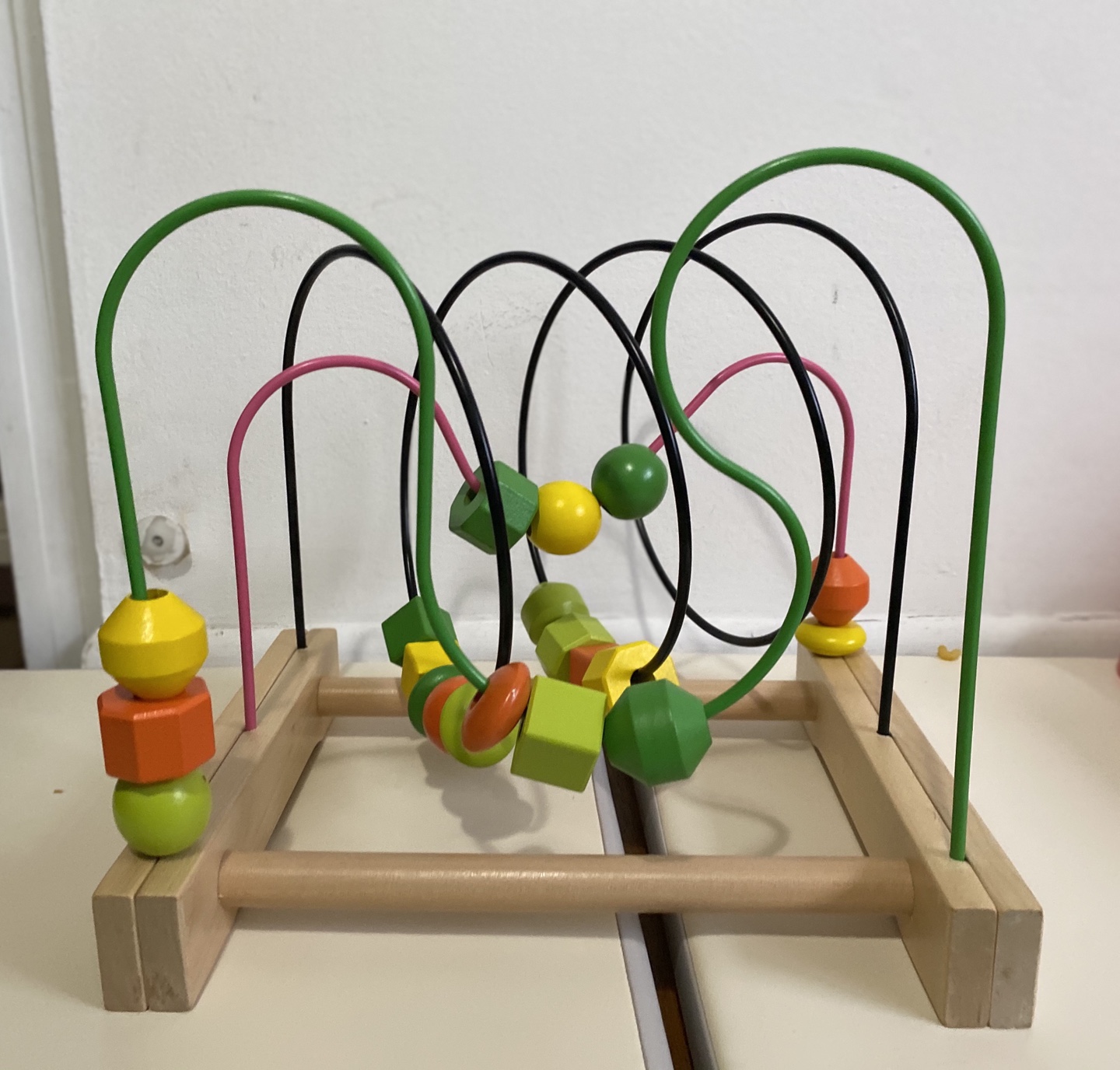Bead maze toy