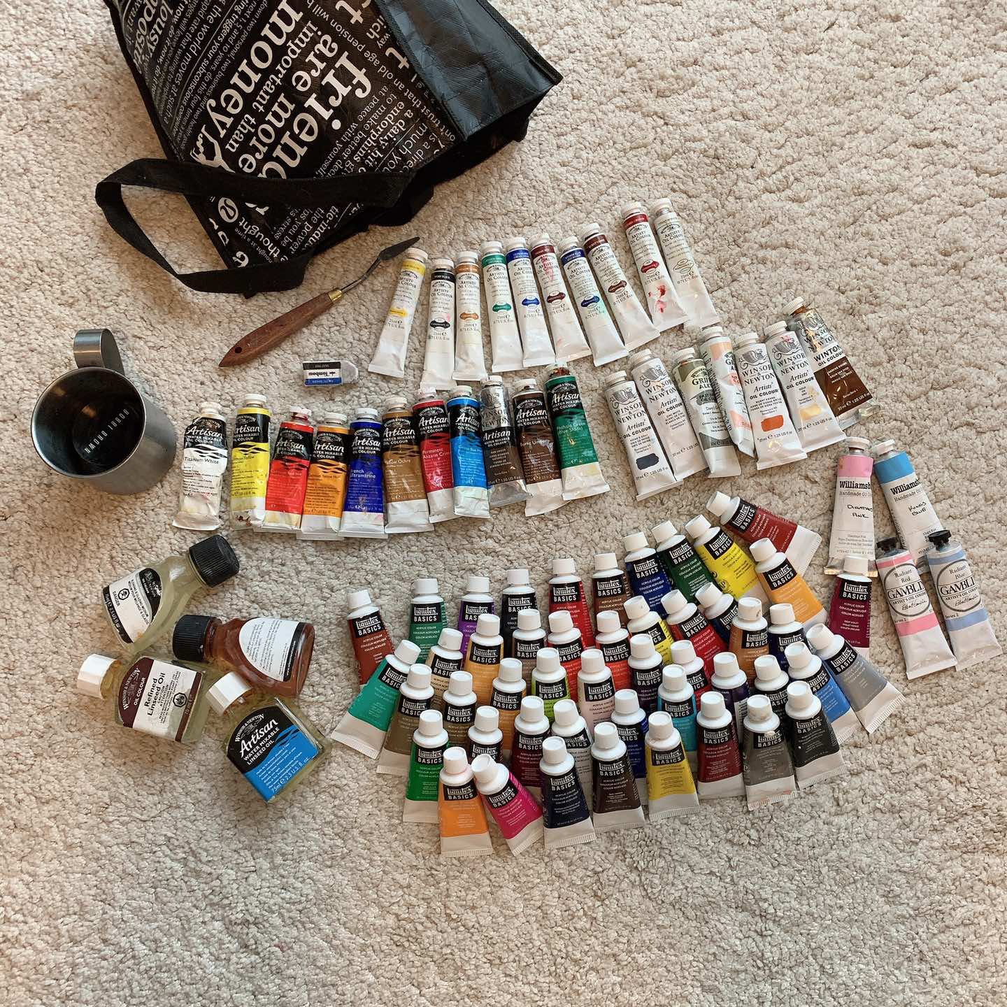 ART SUPPLIES $700 value ! Flat price of ALL of them ! thumbnail