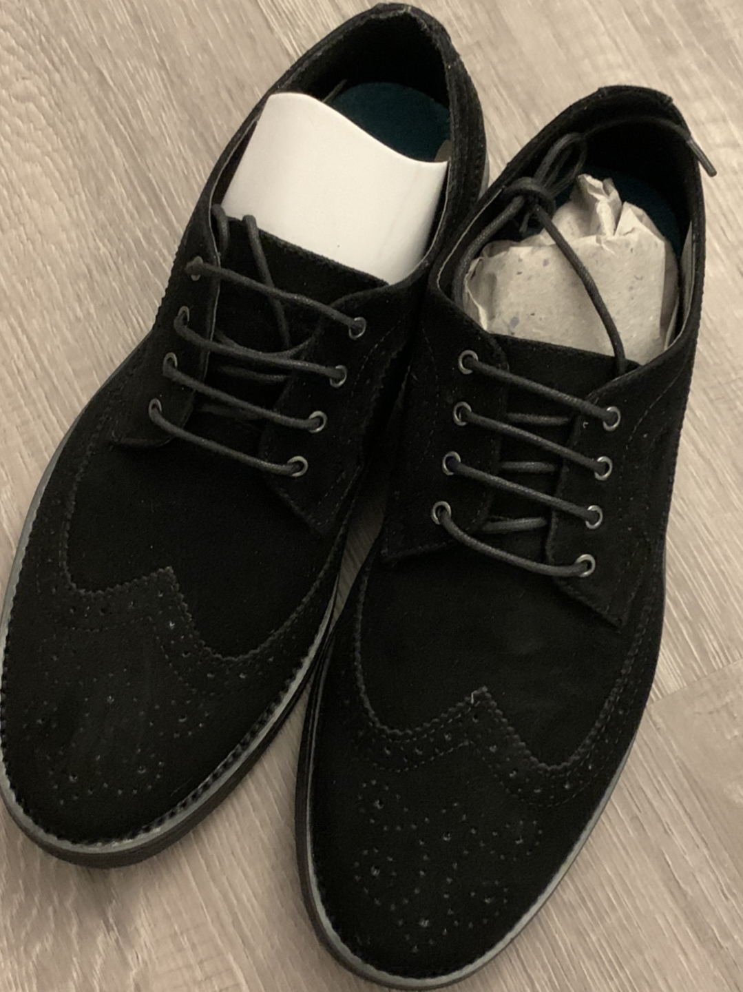 Top man shoes size 9 black - photo 2