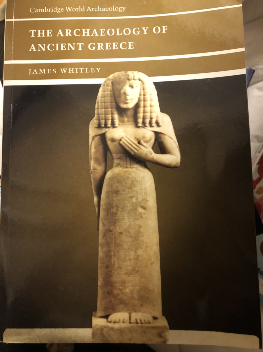 The Archaeology of Acient Greece by James Whitley 